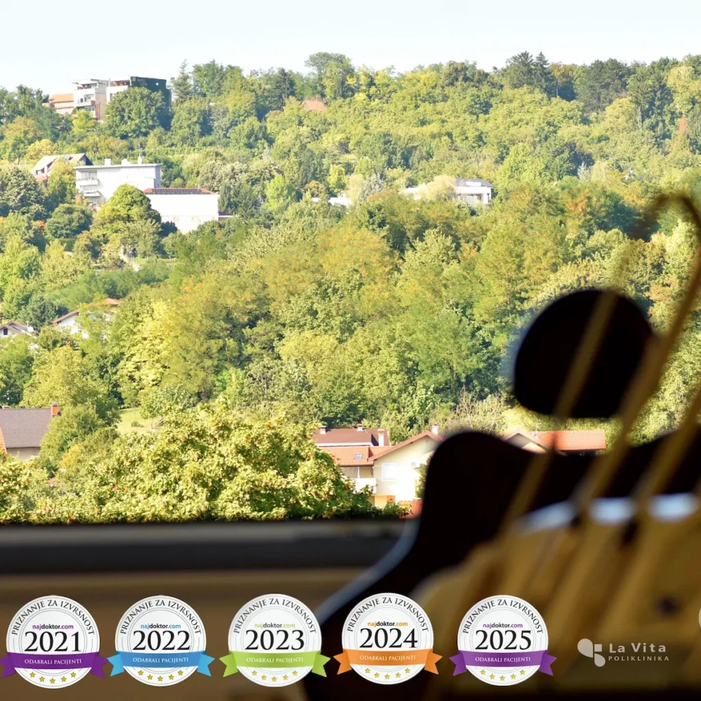 Priznanja Najdoktor i pogled na Medvednicu Priznanje Najdoktor dodjeljuje se na temelju iskustava i preporuka pacijenata.